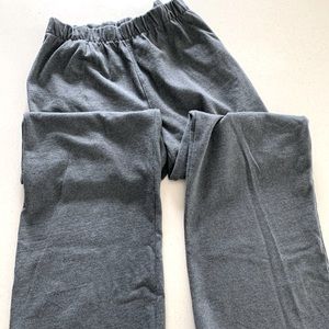 BRANDY MELVILLE wide leg sweatpants, gray